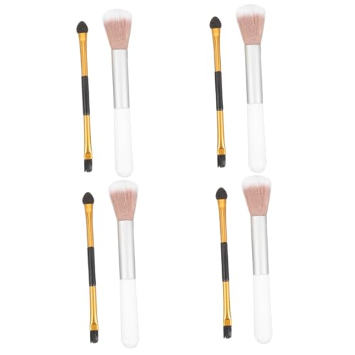 Beaupretty 8 Stk Make-up Pinsel Make-up-pinsel Ultrafeiner Eyeliner-pinsel Polierpinsel Zum Mischen Wangenknochen-rouge Make-up Gebürstet Highlighter-pinsel Konturpinsel Fase Fräulein Wolle von Beaupretty