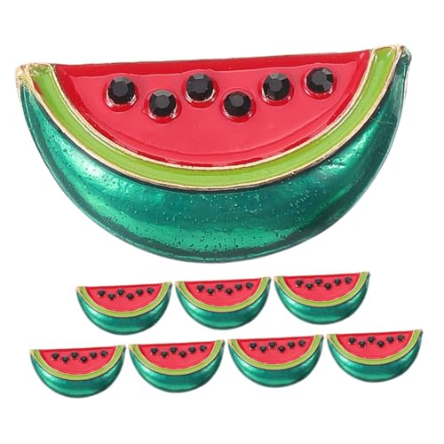 Beaupretty 8 Stück Teiliges Kreative Wassermelonen broschen Cartoon Anstecknadeln Modische Cardigan Clips für Damen Einfache Handhabung Vielseitig für Alltag Party Geburtstag und Festival von Beaupretty