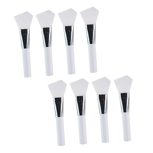 Beaupretty 8 Stück Teiliges Profi silikon maskenpinsel Sanft und Fest zur Präzisen und Hygienischen Gesichtsmaske Make up anwendung für Augen Nasenbereiche Wiederverwendbar von Beaupretty