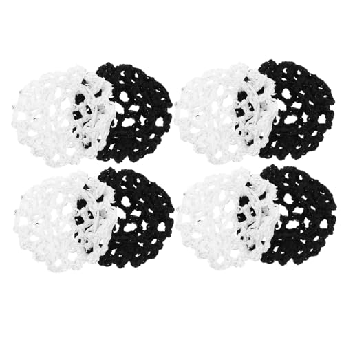 Beaupretty 8stücke Ballett Haarnetz Zum Tanzen Dutt-haarnetze Für Damen Netz-haarnetz Als Haar-accessoire Dutt-abdeckung Für Haarknotenmachen Mit Netze Pferdeschwanzhalter Für Dutt von Beaupretty