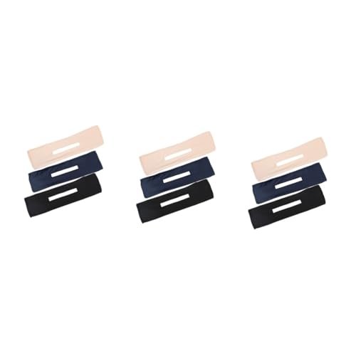 Beaupretty 9 Stk Brötchenformer hair rollers lockenföhn hair bun roller curl maker haarrollen Crimper-Haarwerkzeug Haarcrimper Lazy Bun Maker für Frauen kleine elastische Haarbänder Polyester von Beaupretty