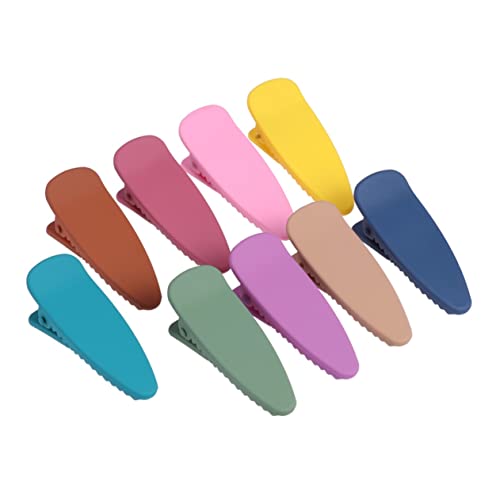 Beaupretty 9 Stück Teiliges Bunte Haarklammern Damen und Mädchen Mattierte Rutschfeste Haarspangen für und Haarschmuck Langlebig Modisch Vielseitig Einsetzbar von Beaupretty