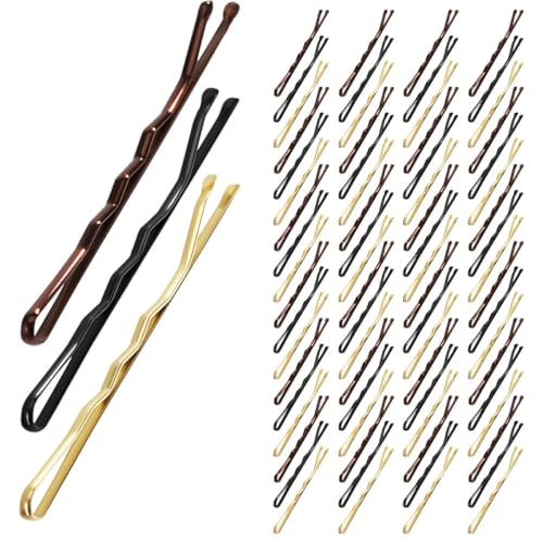 Beaupretty 900 Haarspangen für Frauen Dekorative Rutschfeste Wellen Haarnadeln für Lange und Dicke Haare Sicherer für Dutt und Hochsteckfrisuren Inklusive Praktischer Aufbewahrungsbox von Beaupretty