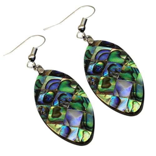 Beaupretty Muschelohrringe Abalone Für Damen Ohrhänger Natürliche Modeohrringe Schmuckohrringe Für Mädchen Damenohrschmuck Ohrstecker Dangler Kreatives Ohrhänger-dekor von Beaupretty