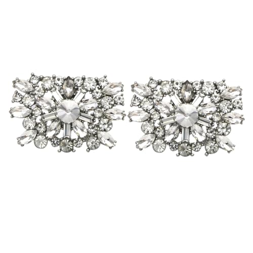 Beaupretty Abnehmbare Strass Schuhclips für Damen Schuhdekoration Langlebiger Legierung Festliche Accessoires für High Heels Teiliges Rostfrei und Sicher Haftend von Beaupretty