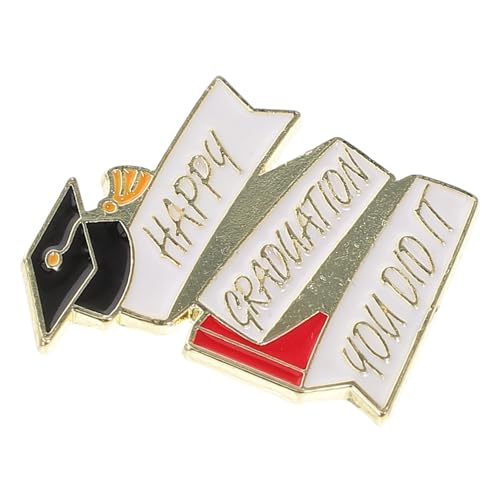 Beaupretty Graduation Cap Brosche Abzeichen Für Abschlussfeiern Dekorative Anstecknadel Für Kleidung Und Rucksäcke Einzigartiger Hut Pin Für Und Studenten Sammlerstück Für Abschlusszeit von Beaupretty