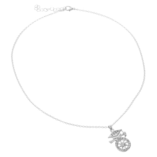 Beaupretty Abschlusskappen Halskette für Frauen Dekorative Halskette für Abschlusssaison Leicht Stilvolles Accessoire für Graduation Feiern Einzigartiger Doktorhut Anhänger Perfektes für von Beaupretty