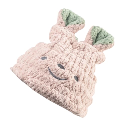Beaupretty Absorbierende Duschhaube aus Saugfähigem Material Schnell Trocknendes Haarhandtuch für Junge Mädchen Schonende Trockenhaube zur Föhn Leichte Babymütze für Tägliche Anwendung von Beaupretty