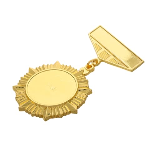 Beaupretty Abzeichen Vielseitiges Ehrenabzeichen für Jacken Haltbarkeit Elegantes Design Persönliche Auszeichnungen Besondere Anlässe von Beaupretty