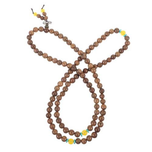 Beaupretty Afrikanisches Holzperlen armband Perlen Verschleißfestes Leichtes Buddha handgelenkband für Damen und Herren Dekoratives Ethno schmuckstück Komfortabel und Robust für Alltag und von Beaupretty