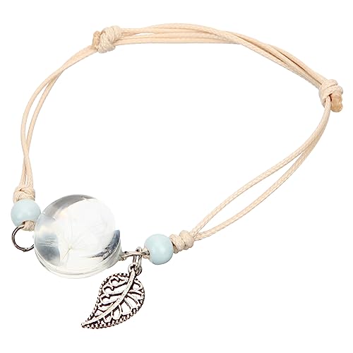 Beaupretty Armband Damen Pflanzen Dekorationsarmband mit Glasball für zu Weihnachten Geburtstagen Hochzeiten Leicht Angenehm von Beaupretty