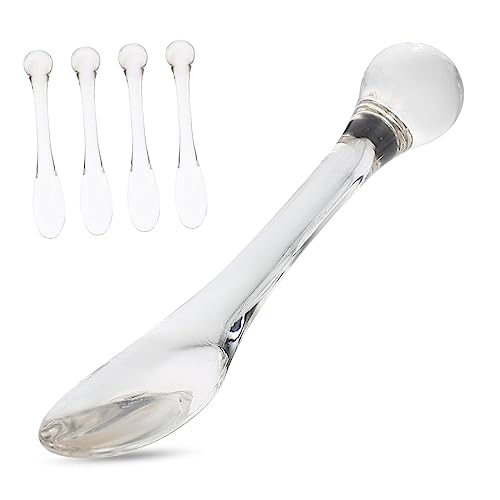 Beaupretty 5 Stück Augencreme Löffel Professioneller Augenmassage Applikator Tragbares Massagegerät Zur Augenpflege Zinklegierung Für Tägliche Anwendung Gegen Schwellungen Und Müdigkeit von Beaupretty