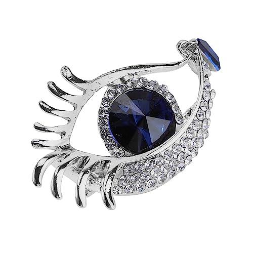 Beaupretty Kreative Augen-brustnadel Aus Hochwertigem Material Für Corsage-dekor Und Kleider-brosche Fein Verarbeitet Mit Strass-details von Beaupretty