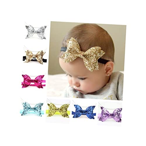 Beaupretty Haarbänder Schleifenhaarband für Mädchen Bowknot-Stirnbänder für Babys großer Bogen Stirnband Kopfbedeckung Kind von Beaupretty