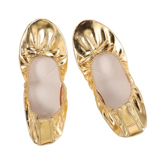 Beaupretty Tanzsportschuhe Mit Weicher Sohle Für Damen Geeignet Für Bauchtanz Ballett Und Yoga Hochelastische Sohle Für Stoßdämpfung Und Komfort Leicht Und Tragbar Für Übungsplätze von Beaupretty