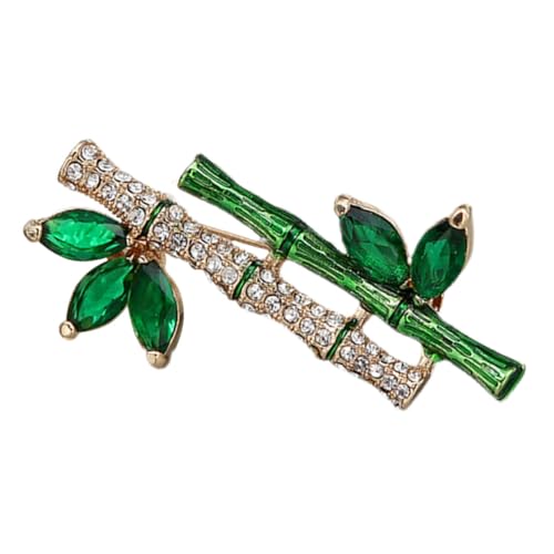 Beaupretty Bambus Brosche Pin für Kleidung und Rucksack Leichter Anstecknadel Schmuck mit Einzigartigem Vintage Design Geeignet als Stilvolles für Damen und Accessoire Veredelung von Beaupretty