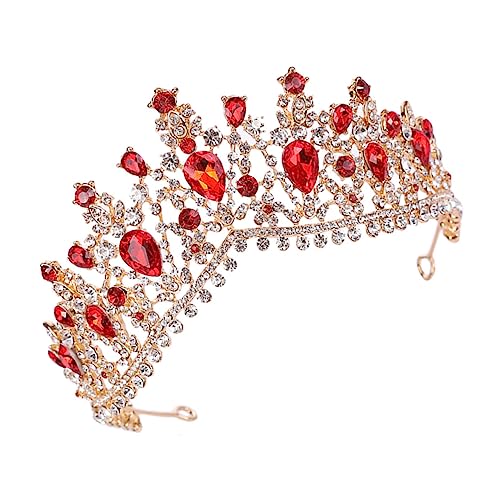 Beaupretty Barock Brautkrone mit Funkelnden Strasssteinen Leichtes Party Haarschmuck Accessoire für Damen für Hochzeit Braut und Brautjungfern Stilvoll und Komfortabel Beaupretty Barock Brautkrone mit Funkelnden Strasssteinen Leichtes Party Haarschmuck Accessoire für Damen für Hochzeit Braut und Brautjungfern Stilvoll und Komfortabel von Beaupretty