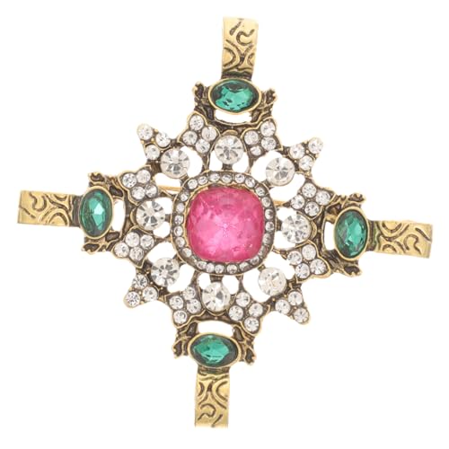 Beaupretty Barock Vintage Brosche Damen Retro Anstecknadel Strass Party Brosche Modisches Schmuckaccessoire für Kleidung und Taschen von Beaupretty