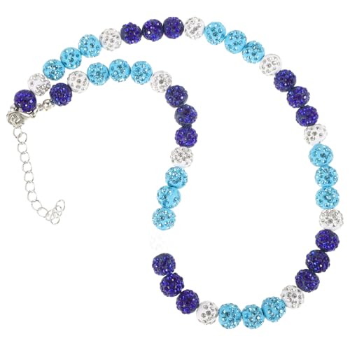 Beaupretty Baseball-halskette Mit Strasssteinen Baseball-perlenkette Halskette Für Sportler Accessoire Für Herren Und Damen von Beaupretty