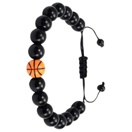 Beaupretty Basketball Armband aus Verschleißfestem Chinlon und Minimalistisches Sportarmband für Herren Modisches Komfortables Schmuckstück für Basketballer und Jungen von Beaupretty