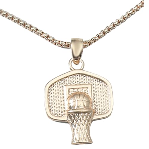 Beaupretty Basketball-halskette Mit Anhänger Aus Legierung Basketballkorb-halskette Für Jungen Herren Geschenkidee Schmuck Für Männer von Beaupretty
