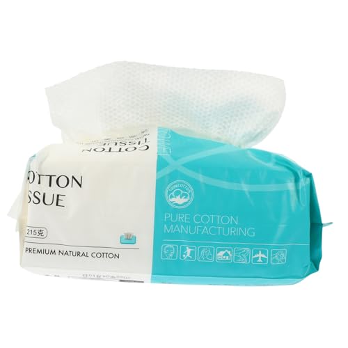 Beaupretty Baumwoll Gesichtsreinigungstücher Extrahierbare Weiche Kosmetiktücher Sanfte Make Up Entferner Praktische Hautfreundliche Waschlappen für Damen und Reisen von Beaupretty