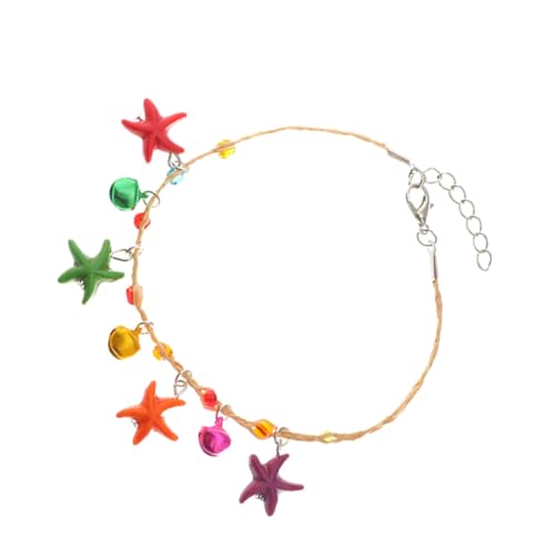 Beaupretty Muschel Fußkette Für Damen Elegantes Fußkettchen Zierliches Fußaccessoire Exquisites Accessoire Größenverstellbar von Beaupretty