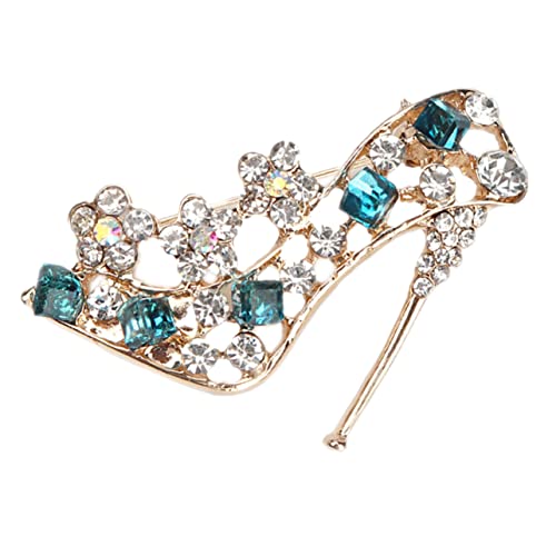 Beaupretty Bling High Heel Brosche Damen Anstecknadel Schmuck für Kleidung Schal Abendkleid Dekoration Modebrosche für Frauen von Beaupretty