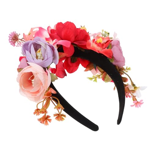 Beaupretty Blumenstirnband Ostern-Stirnband blumenstirnbänder für frauen Haarband Valentinstag-Party-Stirnband die Blumen Kopfbedeckung Haarschmuck künstliche Mädchen von Beaupretty