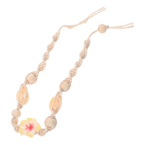 Beaupretty Böhmisches Fußkettchen Baumwollfaden mit Muscheln Handgefertigtes Strandarmband für Frauen Modisches und Anpassbares Knöchel Armband für von Beaupretty