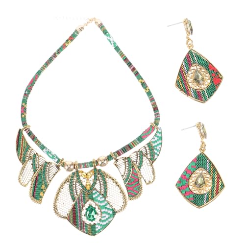 Beaupretty Bohemian Schmuckset Damen Halskette Ohrhänger Set Modischer Statement Modeschmuck mit Perlen in Lebendigen Farben Leicht Langlebig für Alltag und Festliche Anlässe Beaupretty Bohemian Schmuckset Damen Halskette Ohrhänger Set Modischer Statement Modeschmuck mit Perlen in Lebendigen Farben Leicht Langlebig für Alltag und Festliche Anlässe von Beaupretty
