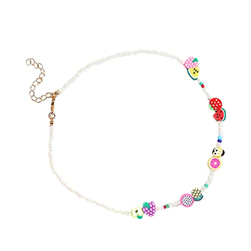 Beaupretty Boho Perlenkette für Frauen Handgefertigte Halskette im Strand Farbenfrohe für Jede Perfektes Accessoire für Besondere Anlässe von Beaupretty