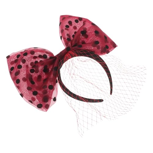 Beaupretty Tüll-haarschleife Für Mädchen Schleifen-stirnband Mit Breiter Geknotetes Haarband Aus Luftigem Material Stirnband Mit Schleife Gewickeltes Design Für von Beaupretty
