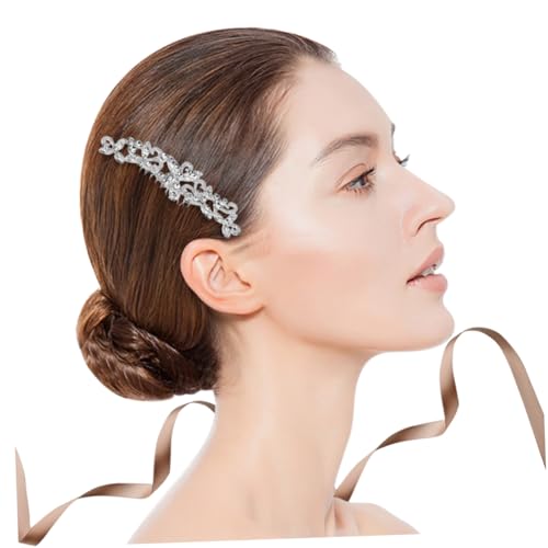 Beaupretty Braut Haarkamm Hochzeitskopfschmuck Für Die Braut Brautkopfschmuck Für Die Hochzeit Hochzeitsschmuck Für Die Braut Hochzeit Haarkamm Haaraccessoires Blumen Stirnband Weiß von Beaupretty