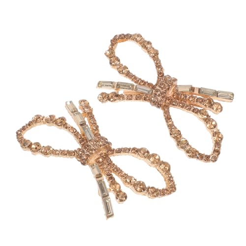 Beaupretty Braut Schuhclips mit Strass Schleife Metall Schuhschmuck für Pumps Rostfreie Langlebige Schuh Buckles Einfach zu Befestigen Elegantes Zubehör für Damen High Heels Beaupretty Braut Schuhclips mit Strass Schleife Metall Schuhschmuck für Pumps Rostfreie Langlebige Schuh Buckles Einfach zu Befestigen Elegantes Zubehör für Damen High Heels von Beaupretty