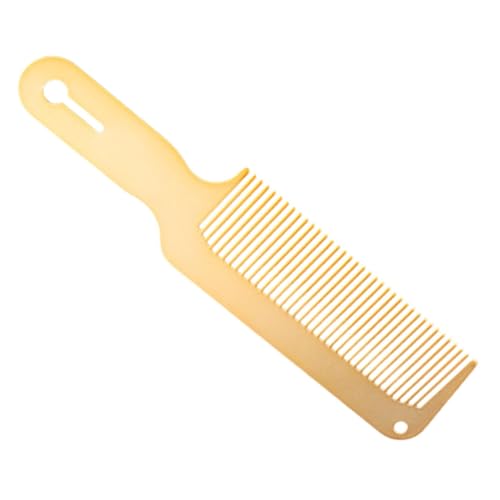 Beaupretty Breiter Herren Haarkamm aus Metall Friseur Werkzeug mit Elegantem für Styling und Pflege Vielseitig Einsetzbar für Profis und Zuhause von Beaupretty