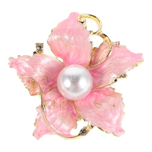 Beaupretty Blütenbrosche Perlen Für Damen Und Handgefertigte Anstecknadel Für Hochzeiten Und Partys Stilvolle Accessoires Für Anzüge Und Kleider von Beaupretty