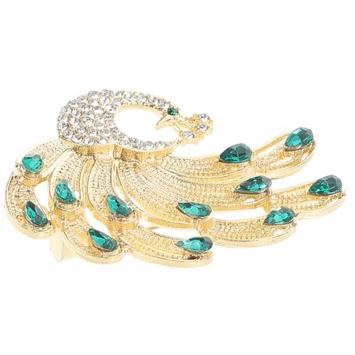 Beaupretty Strass Pfau Brosche Pin für Damen Ebene Brosche Anstecknadel für Hochzeitskleider Modeschmuck Zubehör Beaupretty Strass Pfau Brosche Pin für Damen Ebene Brosche Anstecknadel für Hochzeitskleider Modeschmuck Zubehör von Beaupretty