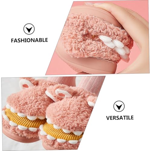 Beaupretty Cartoon Baumwoll Hausschuhe Warm Gefüttert Rutschfest mit Tpr Sohle für Damen und Herren Weiche Indoor Pantoffeln für Herbst und Winter Langlebig und Komfortabel Rosa Beaupretty Cartoon Baumwoll Hausschuhe Warm Gefüttert Rutschfest mit Tpr Sohle für Damen und Herren Weiche Indoor Pantoffeln für Herbst und Winter Langlebig und Komfortabel Rosa von Beaupretty