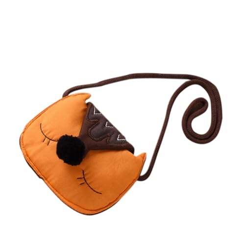 Beaupretty Cartoon Crossbody Bag Fuchs Münzbeutel Kleine Schultertasche Lustiges Geburtstagsgeschenk Für Damen Mädchen Smartphone Portemonnaie von Beaupretty