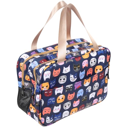 Beaupretty Cartoon-kulturbeutel Make-up-Organizer-Tasche Kosmetiktasche Reise-Make-up-Organizer Makeup Tasche Kulturbeutel Für Männer Wäschesack Bilden Reisen Reißverschlusstasche von Beaupretty