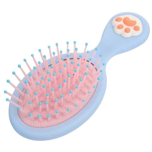 Beaupretty Cat Claw Luftkissenkamm Mini-reisebürste Reisepaddelbürste Haarbürsten Zum Entwirren Von Haaren Für Kinder Reise-paddelbürste Frauen Haarkamm Reisen Kein Haarschaden Kinderkamm Abs von Beaupretty