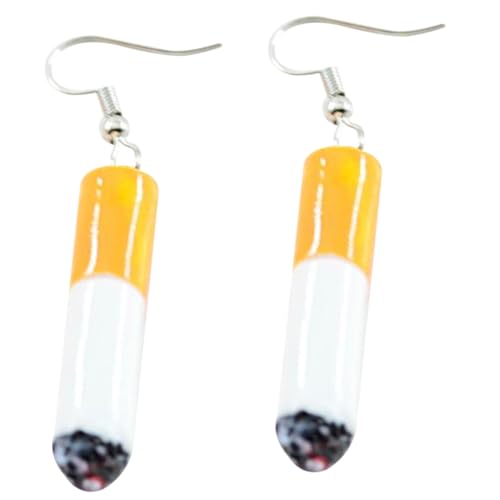 Beaupretty Ohrringe Für Damen Zigarettenohrringe Aus Legierung Tropfenohrringe Ohrhänger Für Frauen Seltsamer Schmuck Leicht Und Tragbar Beaupretty Ohrringe Für Damen Zigarettenohrringe Aus Legierung Tropfenohrringe Ohrhänger Für Frauen Seltsamer Schmuck Leicht Und Tragbar von Beaupretty