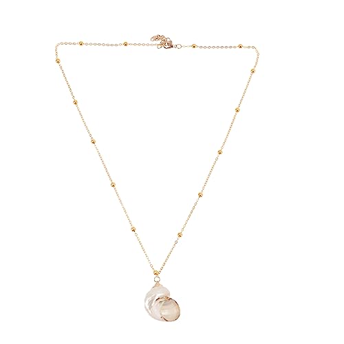 Beaupretty Conch Shell Choker Halskette mit Anhänger für Frauen Bohemian Schmuck für Strand Hochzeit Geburtstag und Besondere Anlässe von Beaupretty
