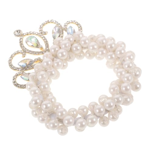 Beaupretty Crown Pearl Haarband für Mädchen Dekorativer Haargummi mit Krone und Perlen für Ponytail Frisuren Modisches Accessoire Beaupretty Crown Pearl Haarband für Mädchen Dekorativer Haargummi mit Krone und Perlen für Ponytail Frisuren Modisches Accessoire von Beaupretty