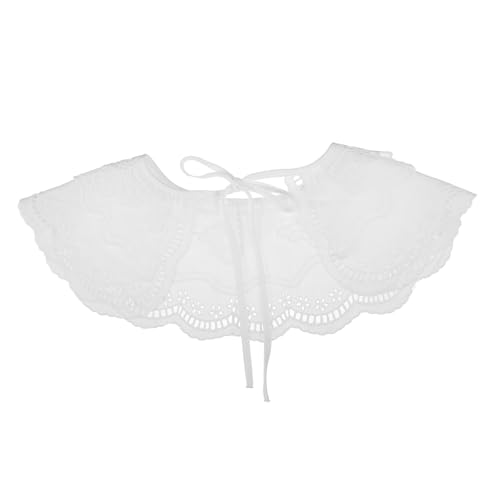 Beaupretty Damen Baumwoll Spitzenkragen Abnehmbarer Fake Kragen für Blusen und Shirts Vielseitiges Dekorations Accessoire Langlebig und Pflegeleicht für Täglichen Gebrauch Beaupretty Damen Baumwoll Spitzenkragen Abnehmbarer Fake Kragen für Blusen und Shirts Vielseitiges Dekorations Accessoire Langlebig und Pflegeleicht für Täglichen Gebrauch von Beaupretty