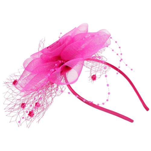 Beaupretty Damen Fascinator Haarreif aus Mesh Romantischer Netzstoff Kopfschmuck für Hochzeiten Tea Parties und Festliche Anlässe Komfortabel Langlebig und Stilvoll in von Beaupretty