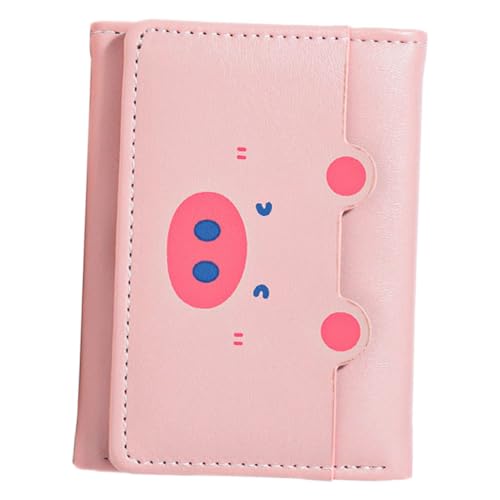 Beaupretty Damen Geldbörse Kurz Cartoon Stil Wallet mit Münzfach und Mehreren Kartenfächern Modisch und Praktisch für Outdoor Shopping und Reisen für Frauen und Mädchen von Beaupretty