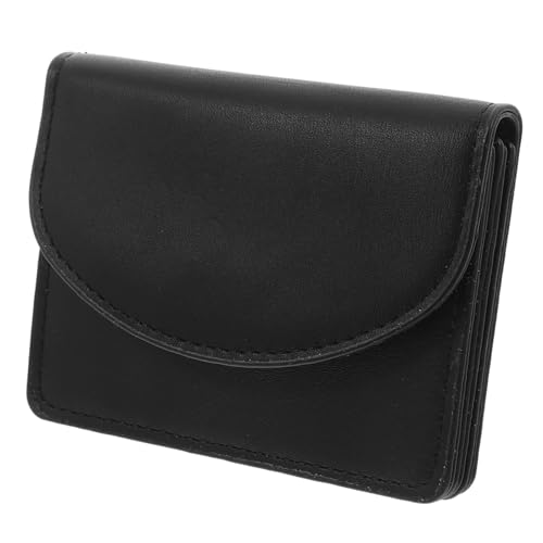 Beaupretty Kompakte Damen-geldbörse Pu Kartenhalter Für Kreditkarten Vielseitiger Geldbeutel Mit Münzfach Für Alltag Und Schwarz von Beaupretty