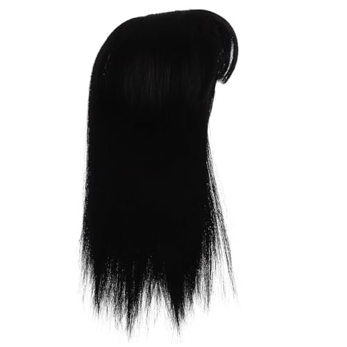 Beaupretty Damen Haarteil Unsichtbare Haarverdichtung Verstellbares Topper aus Synthetischem Haar für Dünnes Haar Nahtlose Lösung für Graue Strähnen Leicht und Bequem Kleber von Beaupretty